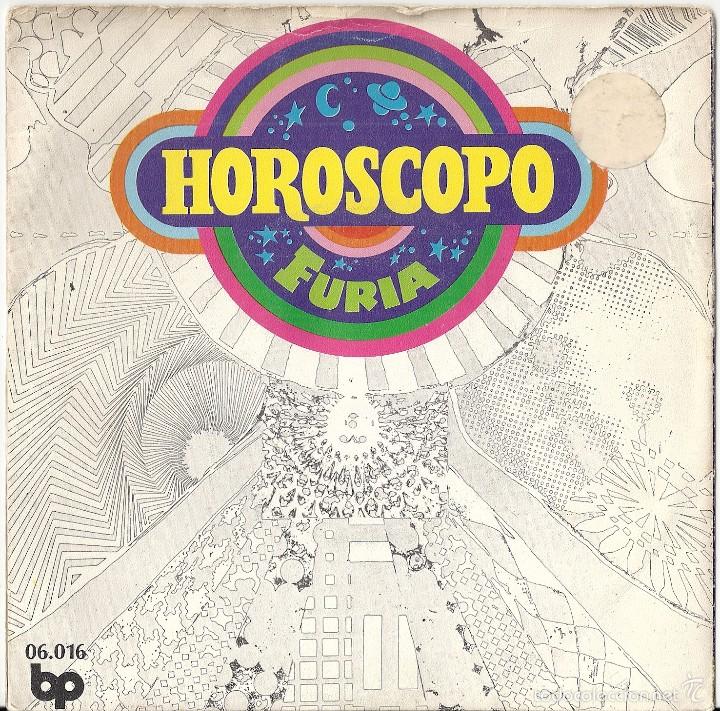 Discos de vinilo: FURIA: HOR&Oacute;SCOPO / VUELVO AL HOGAR - Foto 1