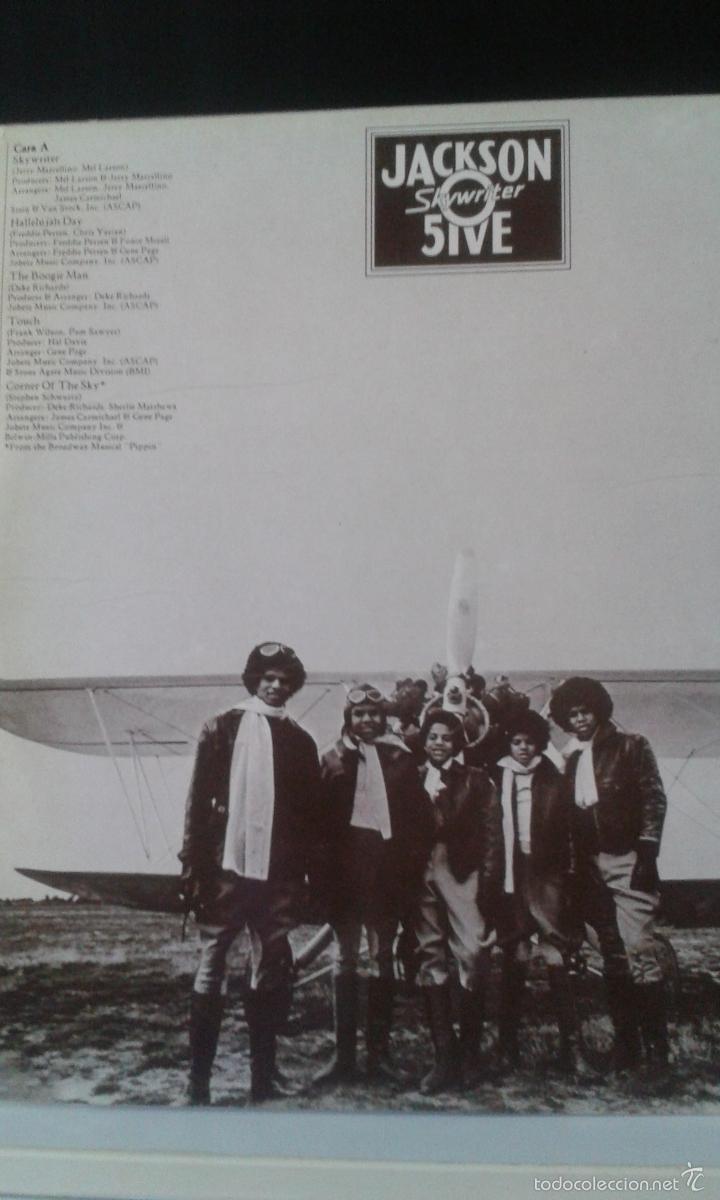 Discos de vinilo: LP DE LOS JACKSON FIVE, SKYWRITER - Foto 2