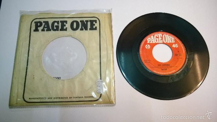 Discos de vinilo: Salome.Vivo cantando.SINGLE.PAGE ONE. - Foto 1