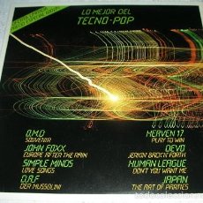 Disques de vinyle: LO MEJOR DEL TECNO POP - LP OMD / HUMAN LEAGUE / DEVO Y MAS. Lote 56524828