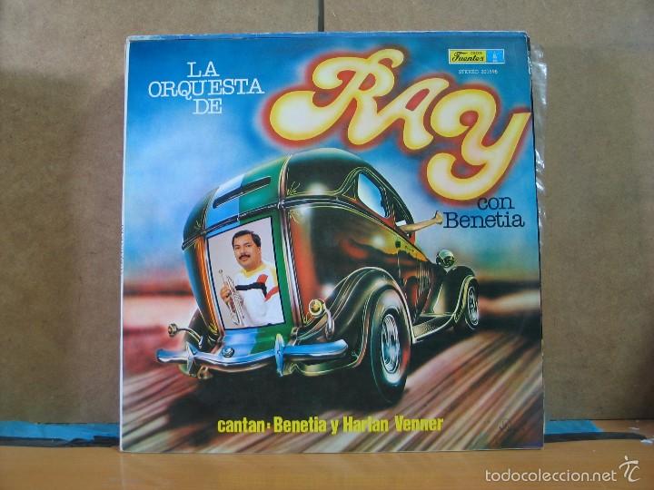 Dischi in vinile: La Orquesta de Ray con Benetia - Discos Fuentes STEREO 201596 - 1987 - Edicion Colombiana