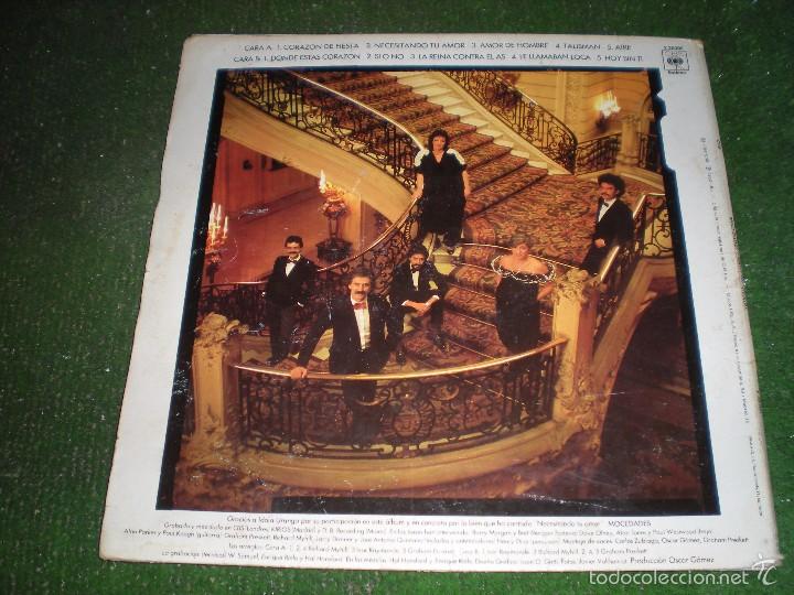 Discos de vinilo: amor de hombre. Mocedades - Foto 2