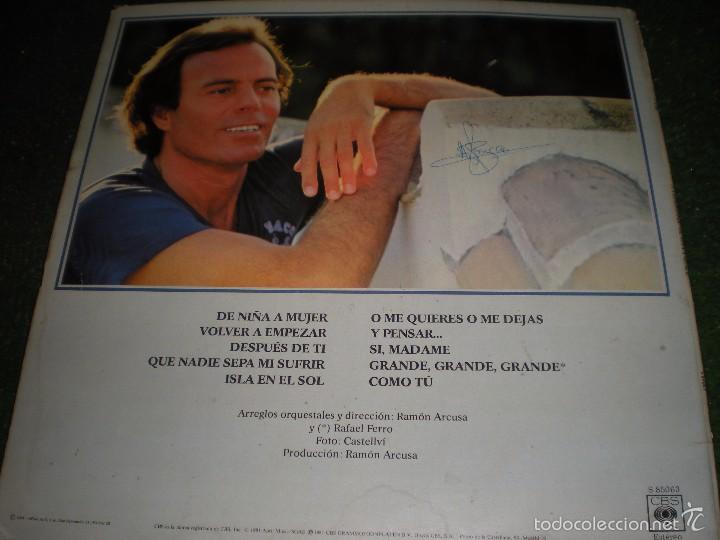Discos de vinilo: DE NI&Ntilde;A A MUJER - Foto 2