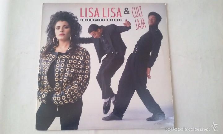 Discos de vinilo: Lisa Lisa & Cult Jam - Just Git It Together - 1989 - Foto 1