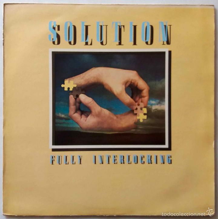 Discos de vinilo: SOLUTION, FULLY INTERLOCKING - LP HOLANDA, A&Ntilde;O 1977 - Foto 1