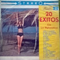 Discos de vinilo: LOS DIPLOMÁTICOS. 20 ÉXITOS. FUENTES, COLOMBIA 1965 LP