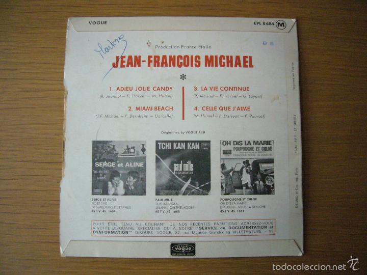 Rare French Ep Jean Francoise Michael La Vie Co Buy Vinyl Records Ep French And Italian Songs At Todocoleccion