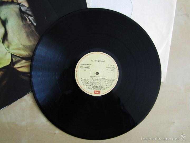 Discos de vinilo: TALKING HEADS - STOP MAKING SENSE - VINILO ORIGINAL EMI 1984 - Foto 5