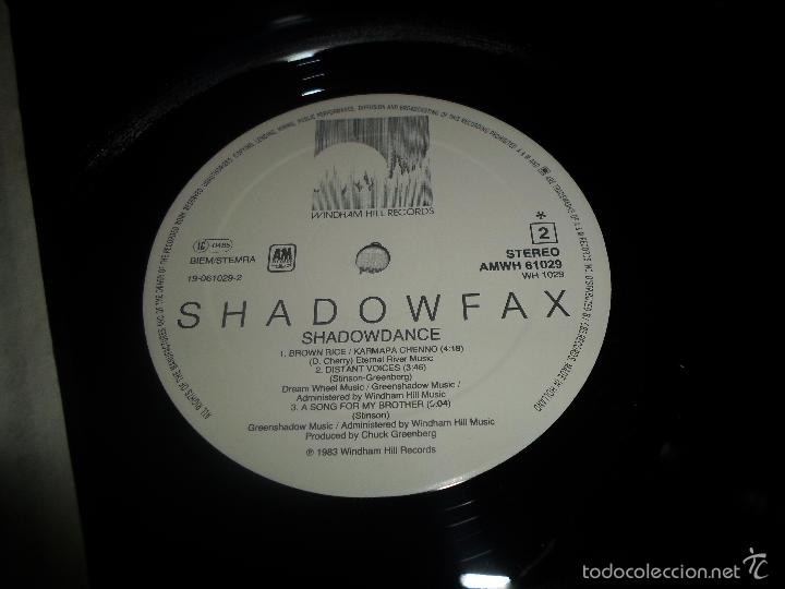 Discos de vinilo: SHADOWFAX SHADOWDANCE - Foto 2