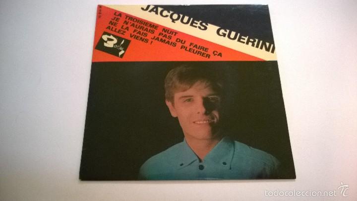 Discos de vinilo: Jacques Guerini.La troisieme nuit.EP.MADE IN FRANCE.BARCLAY.