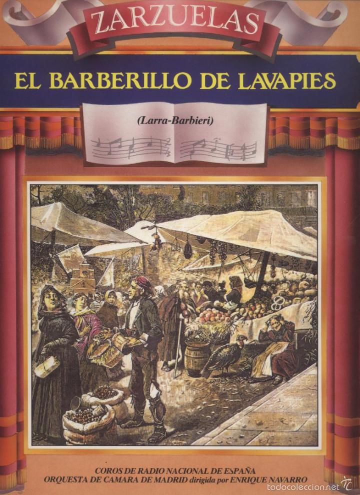 Discos de vinilo: EL BARBERO DE LAVAPIES-LARRA-BARBIERI - Foto 1