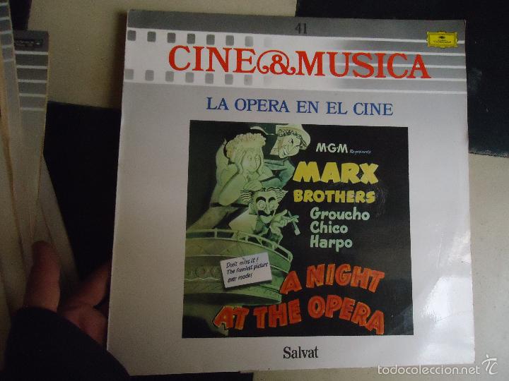 Discos de vinil: lp disco vinilo grande cine y musica salvat - numero - 41 - la opera en el cine