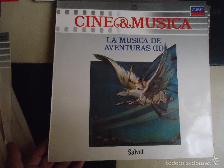 Discos de vinil: lp disco vinilo grande cine y musica salvat - numero -25 - LA MUSICA DE AVENTURAS II