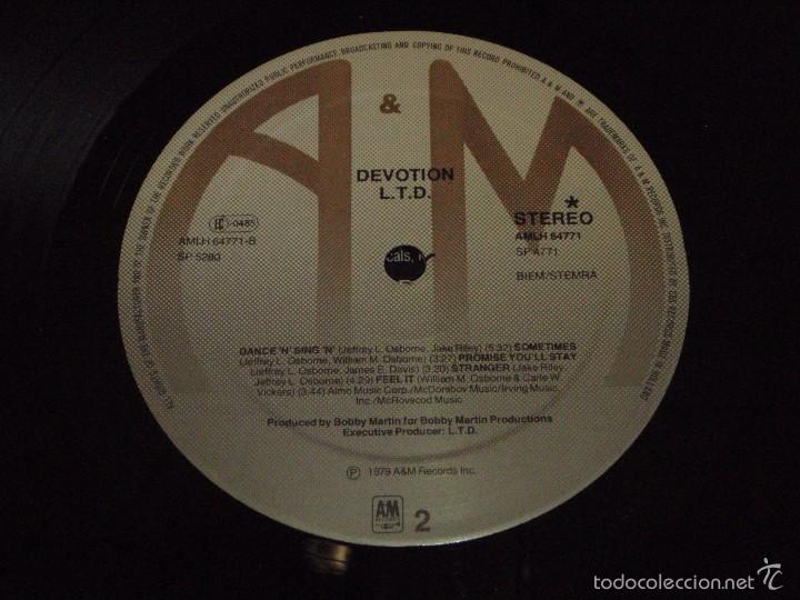 Discos de vinilo: L.T.D. ?&ndash; Devotion, Netherlands 1979 A&M Records - Foto 7