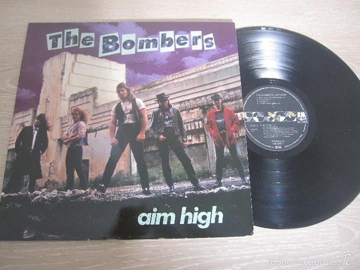 Discos de vinilo: THE BOMBERS `Aim High&acute; 1990. LISTEEEEEEN!!!!!!!!!!!!!! - Foto 1