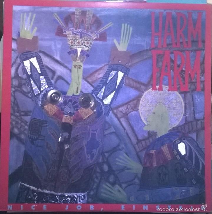 Discos de vinilo: Harm Farm, Nice Job, Einstein, Alias-A 013, USA - Foto 1