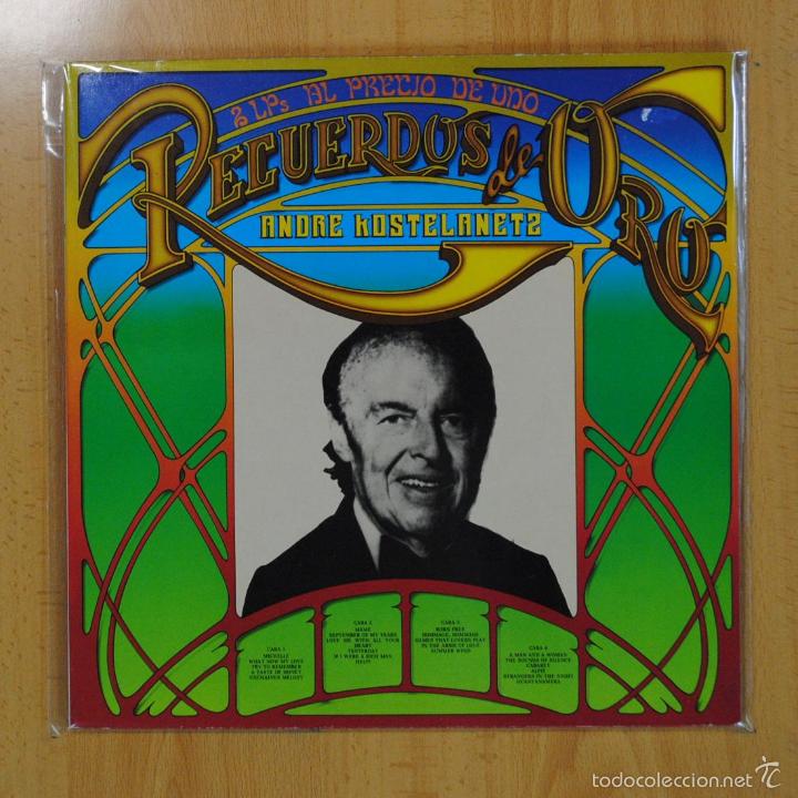 Discos de vinilo: ANDRE KOSTELANEZ - RECUERDOS DE ORO - 2 LP - Foto 1