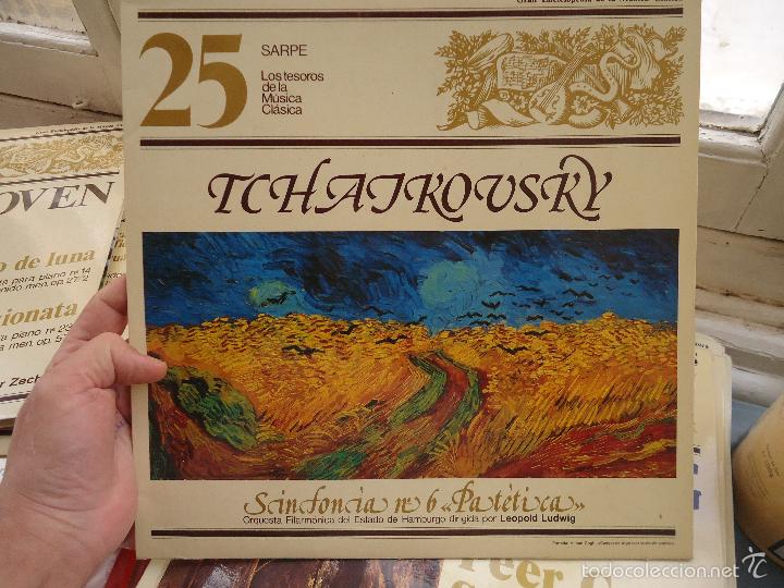 Dischi in vinile: sarpe  los tesoros de la musica gran disco vinilo gran enciclopedia de la musica numero 25