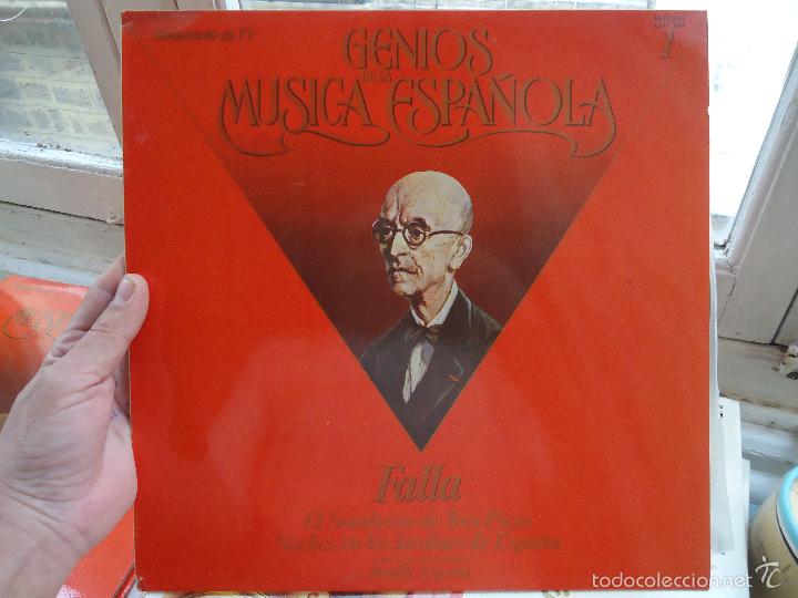 Disques de vinyle: genios de la musica espa&ntilde;ola disco vinilo grande - numero 1 falla