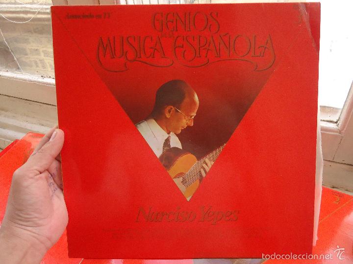 Disques de vinyle: genios de la musica espa&ntilde;ola disco vinilo grande - numero 3 narciso yepes