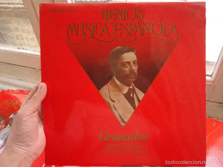 Dischi in vinile: genios de la musica espa&ntilde;ola disco vinilo grande - numero 7  granados