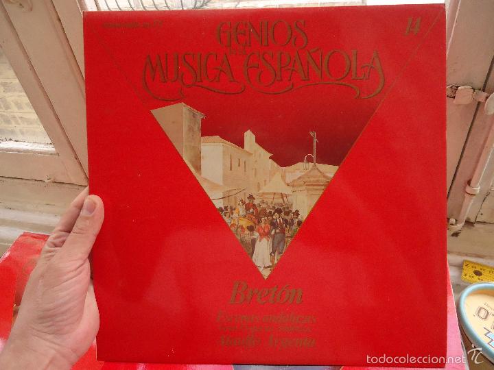 Discos de vinil: genios de la musica espa&ntilde;ola disco vinilo grande - NUMERO 14 BRETON