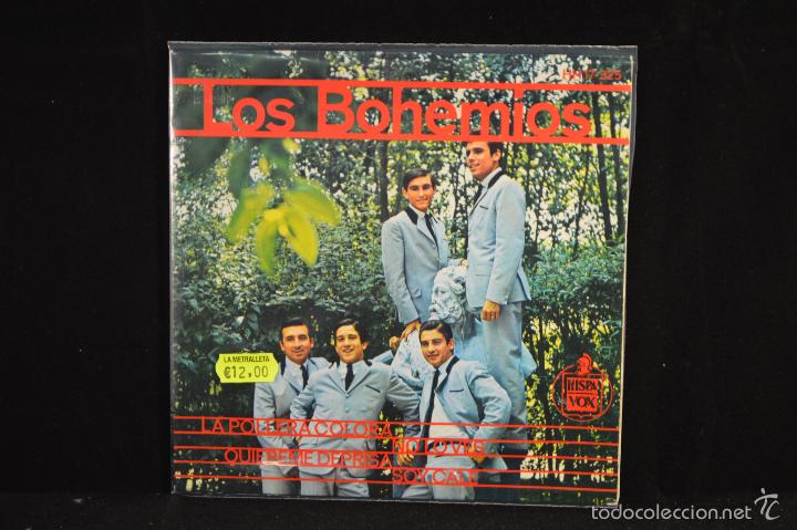 Discos de vinilo: LOS BOHEMIOS - LA POLLERA COLORA +3 - EP - Foto 1