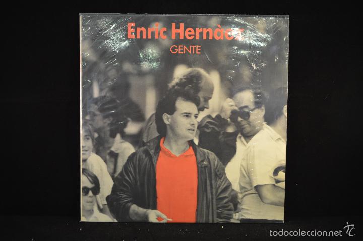 Discos de vinilo: ENRIC HERNANDEZ - GENTE - LP - Foto 1