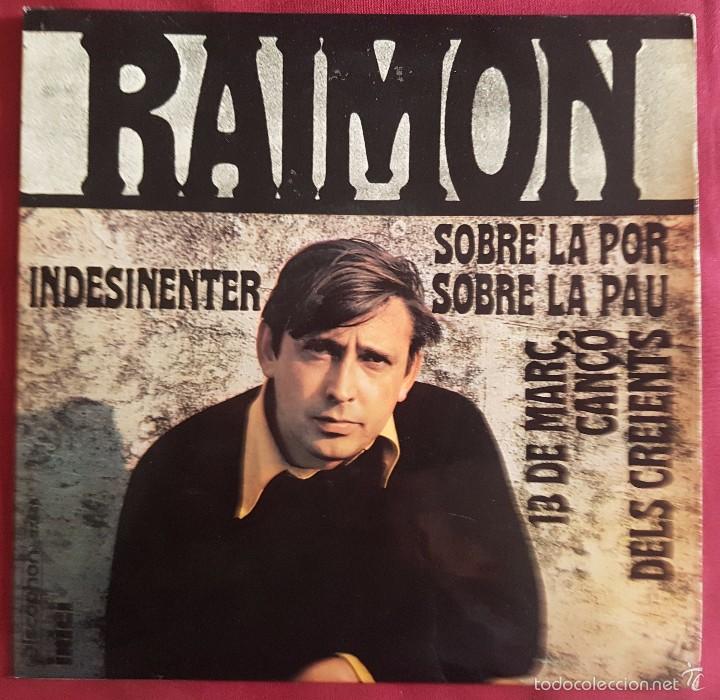 Discos de vinilo: RAIMON - SOBRE LA PAU -  ED. DISCOPHON 1968 - Foto 1