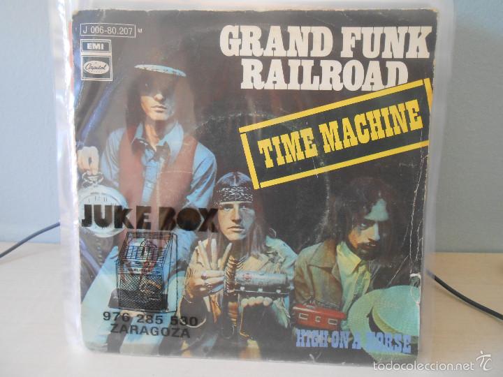 Discos de vinilo: GRAND FUNK RAILROAD - TIME MACHINE - Foto 1