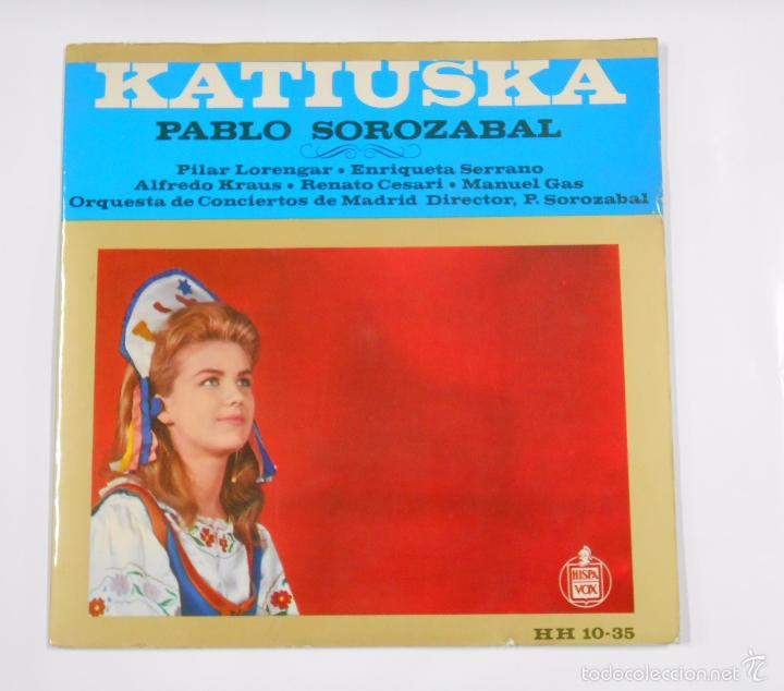 Discos de vinilo: KATIUSKA. PABLO SOROZABAL. TDKDA11 - Foto 1
