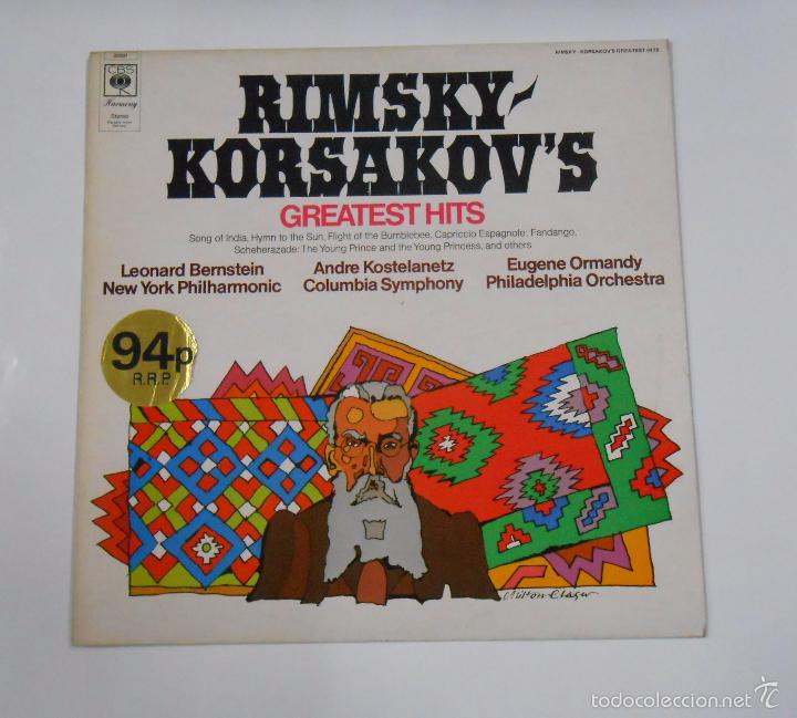 Discos de vinilo: Rimsky Korsakov. - Greatest Hits. LP. TDKDA11 - Foto 1