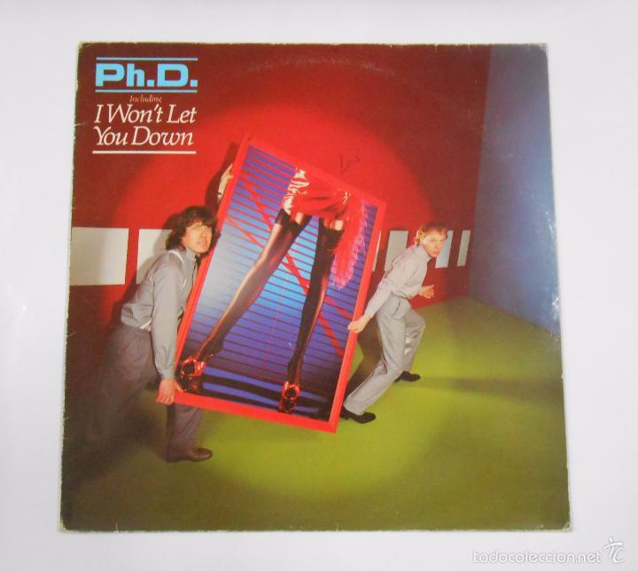 Discos de vinil: PH. D. I WON'T LET YOU DOWN. LP. TDKDA11
