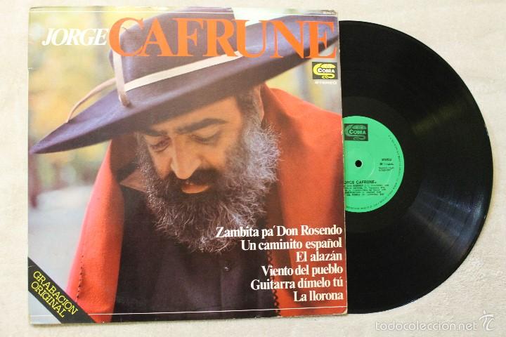 Discos de vinilo: JORGE CAFRUNE LP VINILO MADE IN SPAIN 1978 - Foto 1