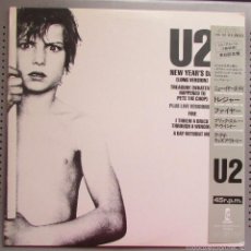 Discos de vinilo: U2 MAXI NEW YEAR'S DAY JAPÓN OBI COMO NUEVO RARO NO PROMO