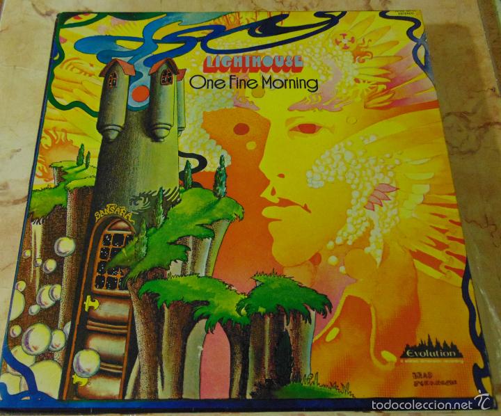 Discos de vinilo: LIGHTHOUSE - ONE FINE MORNING - LP HISPAVOX 1972 - Foto 1