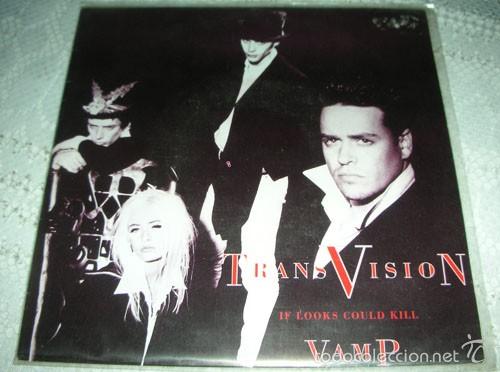 Discos de vinilo: transvision vamp - if looks could kill - single espa&ntilde;ol 1991 - Foto 1