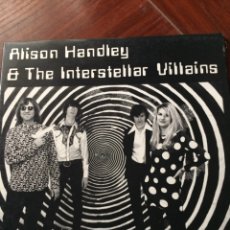 Discos de vinilo: ALISON HANDLEY & THE INTERSTELLAR VILLAINS-MY BOYFRIEND IS AN OUTLAW-1990-NUEVO EP. Lote 56666016