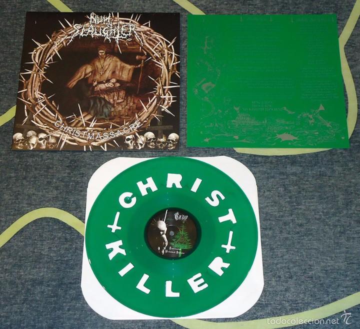 Discos de vinilo: Nunslaughter - Christmassacre - 12 EP [Hells Headbangers, 2004 · Lim. 384] Death Metal - Foto 1 - 56675698