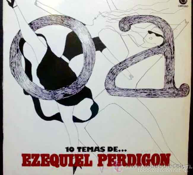Discos de vinilo: O/A - 10 TEMAS DE EZEQUIEL PERDIG&Oacute;N - LP DE VINILO - Foto 1