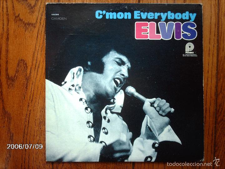Discos de vinilo: elvis presley -  c&acute;mon everybody - Foto 1