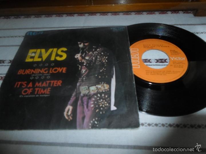 Discos de vinilo: ELVIS BURNING LOVE 1972 - Foto 1