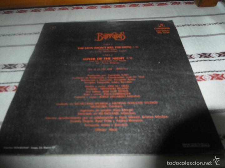 Discos de vinilo: BARRABAS THE LION - Foto 2