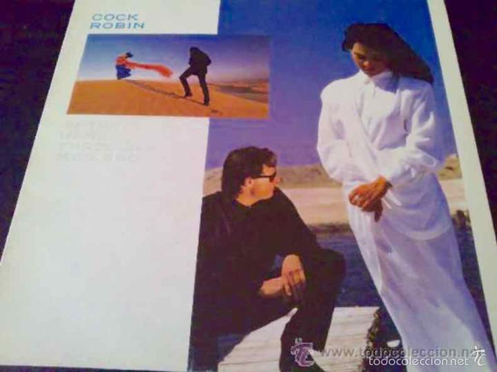 Discos de vinilo: COCK ROBIN, AFTER HERE THROUGH MIDLAND - LP - Foto 1