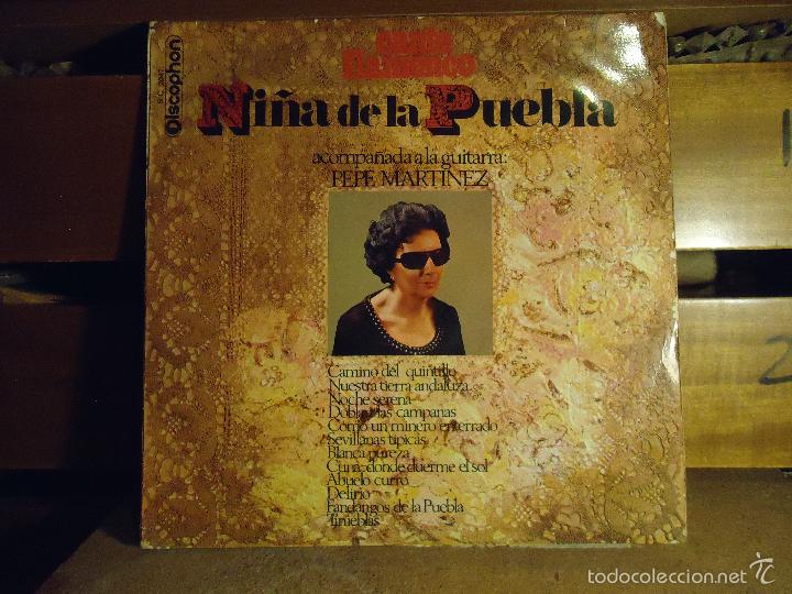 Dischi in vinile: ANTIGUO DISCO VINILO -  FLAMENCO NI&Ntilde;A DE LA PUEBLA