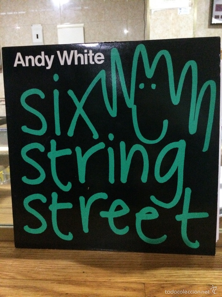 Discos de vinilo: ANDY WHITE-SIX STRING STREET-MAXI - Foto 1