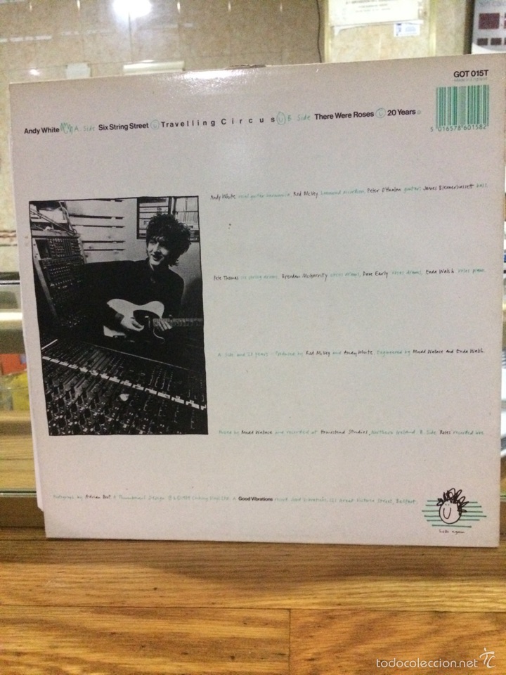 Discos de vinilo: ANDY WHITE-SIX STRING STREET-MAXI - Foto 2