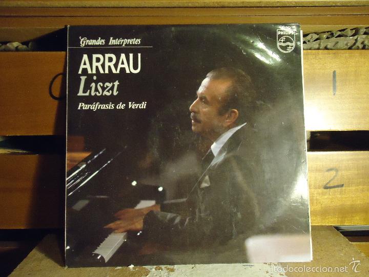 Discos de vinilo: ANTIGUO DISCO VINILO - GRANDES INTERPRETES ARRAU - Foto 1