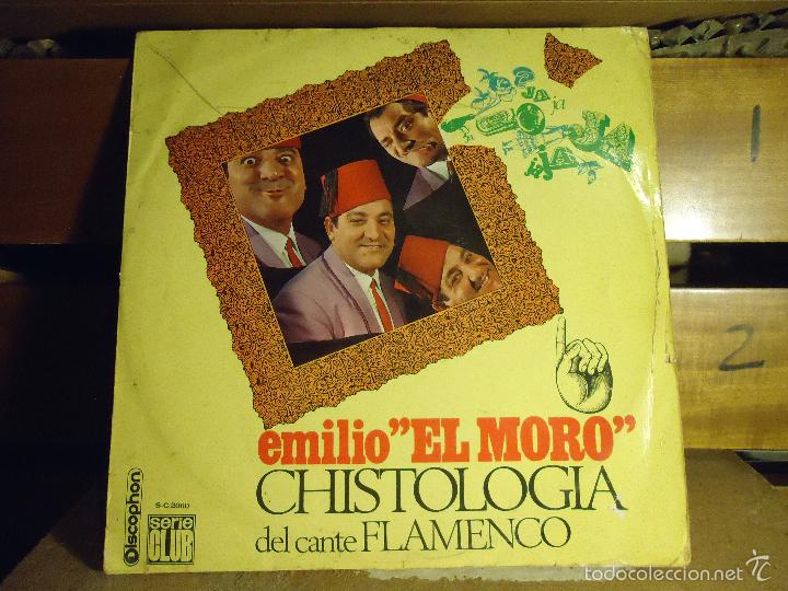 Discos de vinilo: ANTIGUO DISCO VINILO - EMILIO EL MORO - Foto 1