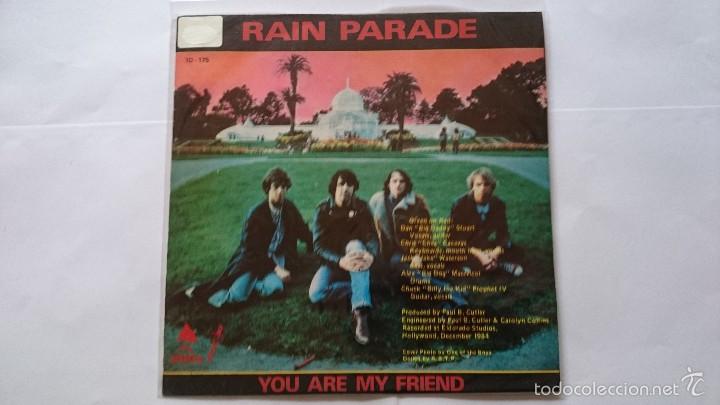 RAIN PARADE - YOU ARE MY FRIEND // GREEN ON RED - BLACK RIVER (PROMO 1986) (Música - Discos de Vinilo - Singles - Pop - Rock Internacional de los 80)